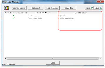 how to backup calyx point files